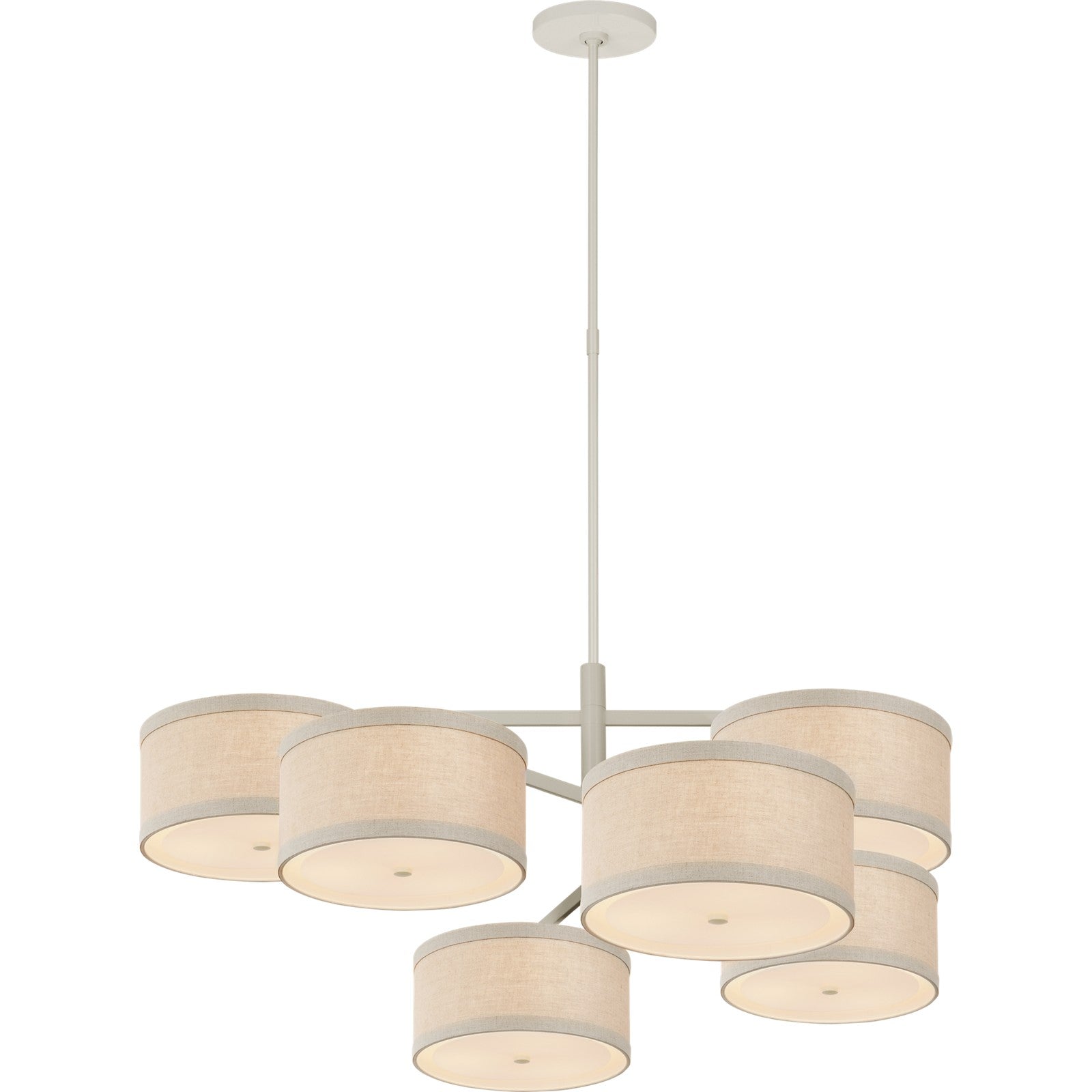 Walker XL Offset Chandelier - Visual Comfort Ceiling Lights