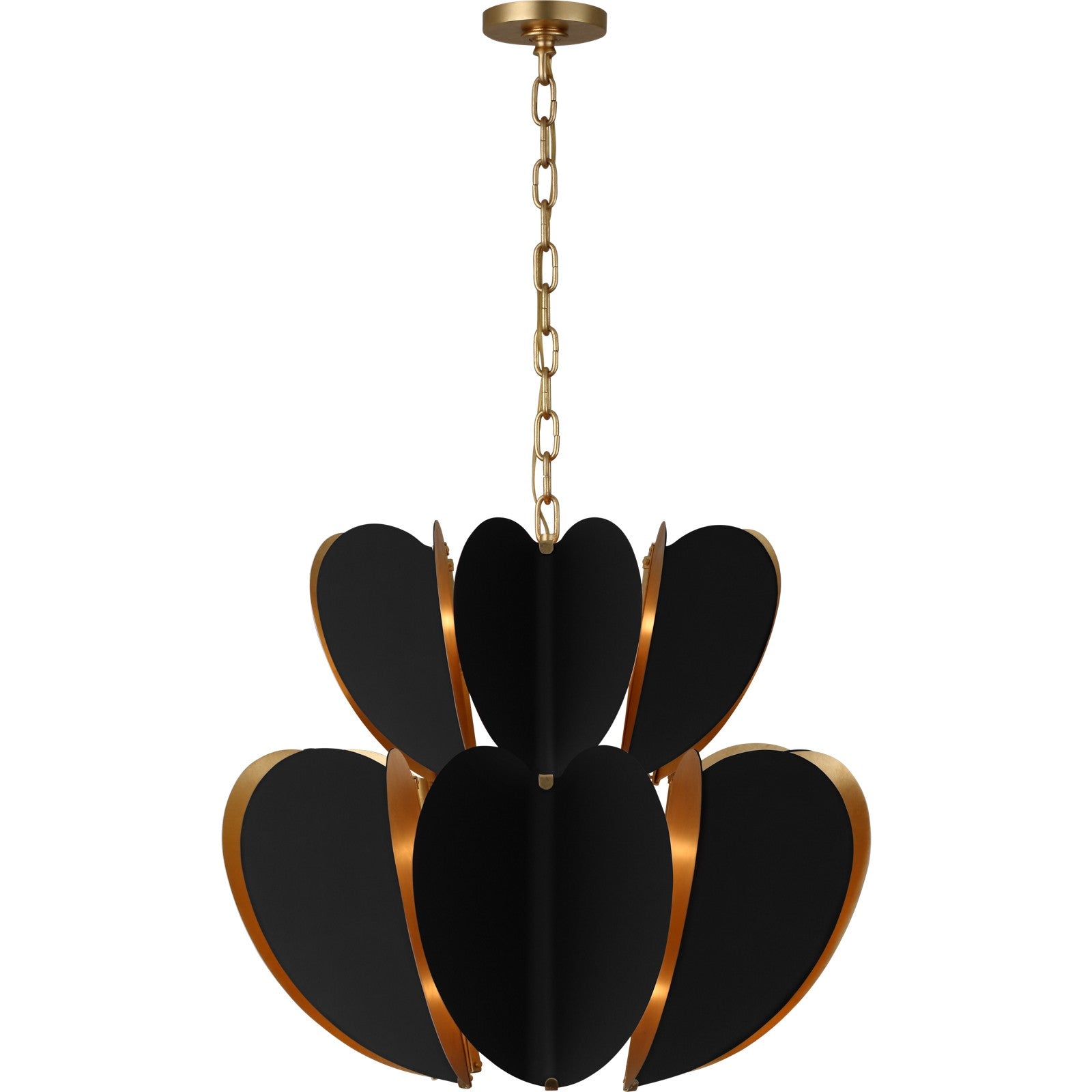 Danes Two Tier Chandelier - Visual Comfort Ceiling Lights