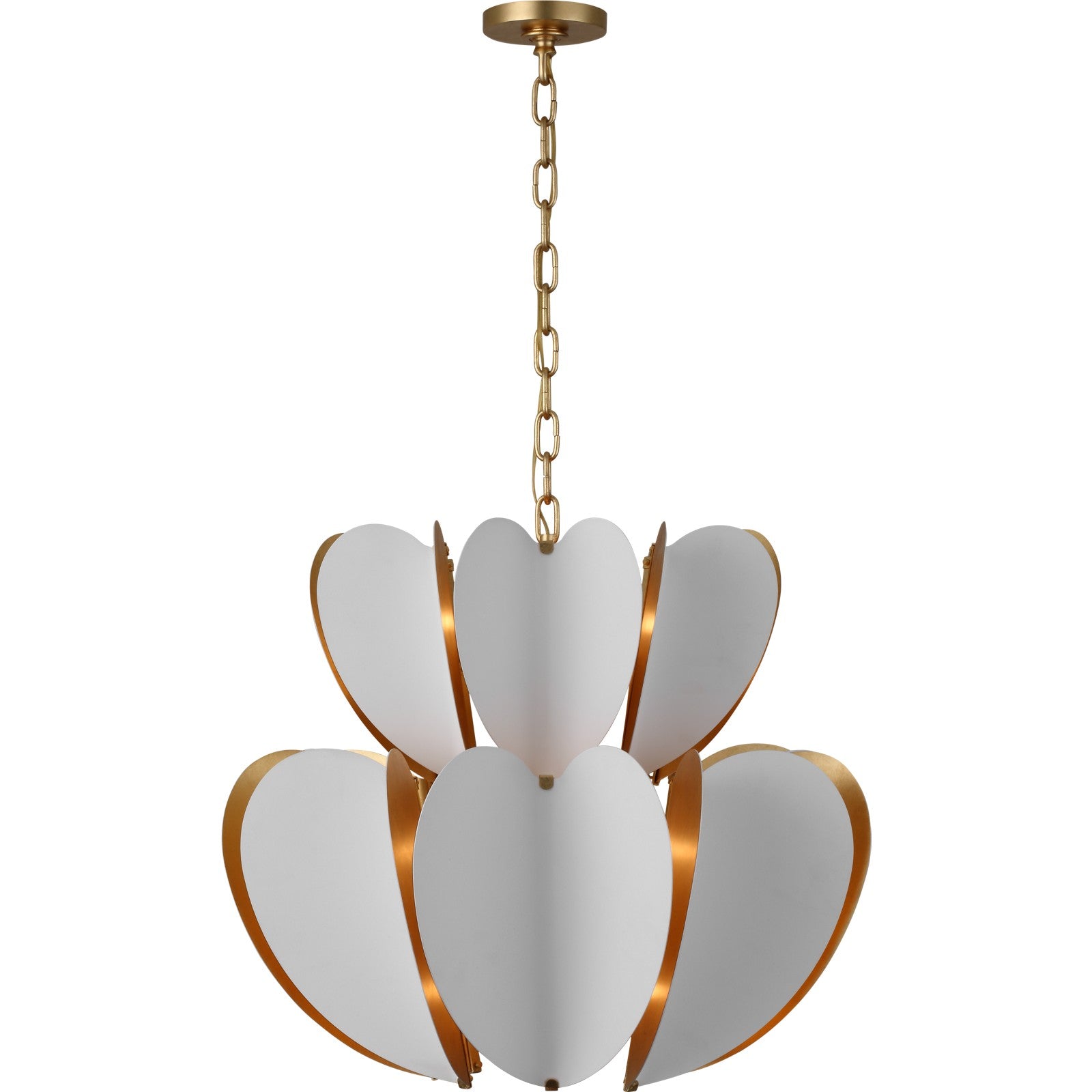Danes Two Tier Chandelier - Visual Comfort Ceiling Lights