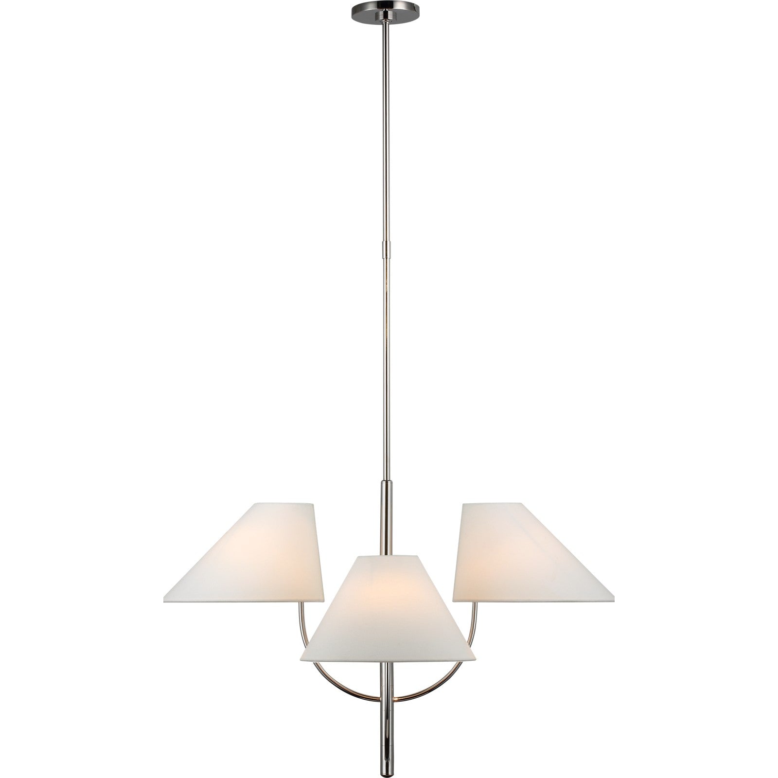 Kinsley Large One-Tier Chandelier - Visual Comfort Ceiling Lights