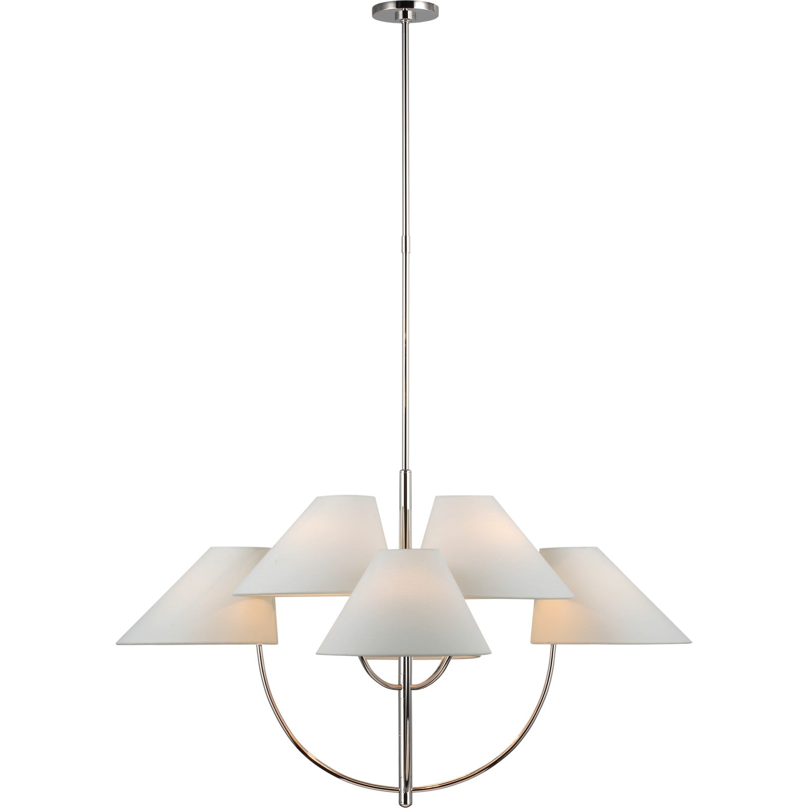 Kinsley Large Two-Tier Chandelier - Visual Comfort Ceiling Lights