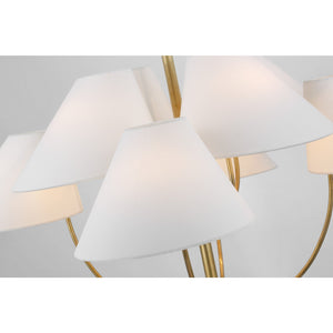 Kinsley Large Two-Tier Chandelier - Visual Comfort Ceiling Lights