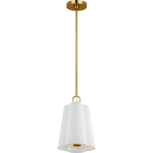 Bronte Small Hanging Shade Burnished Brass - Visual Comfort Ceiling Lights