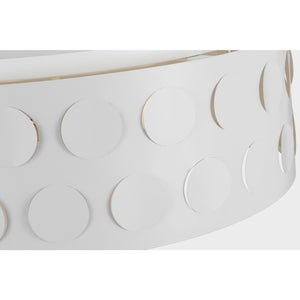 Dottie Large Flush Mount Burnished Brass - Visual Comfort Ceiling Lights