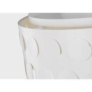 Dottie Large Flush Mount Burnished Brass - Visual Comfort Ceiling Lights
