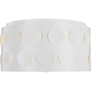 Dottie Medium Flush Mount Burnished Brass - Visual Comfort Ceiling Lights