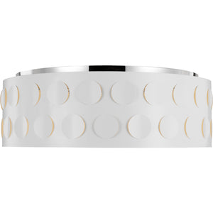Dottie Large Flush Mount Burnished Brass - Visual Comfort Ceiling Lights