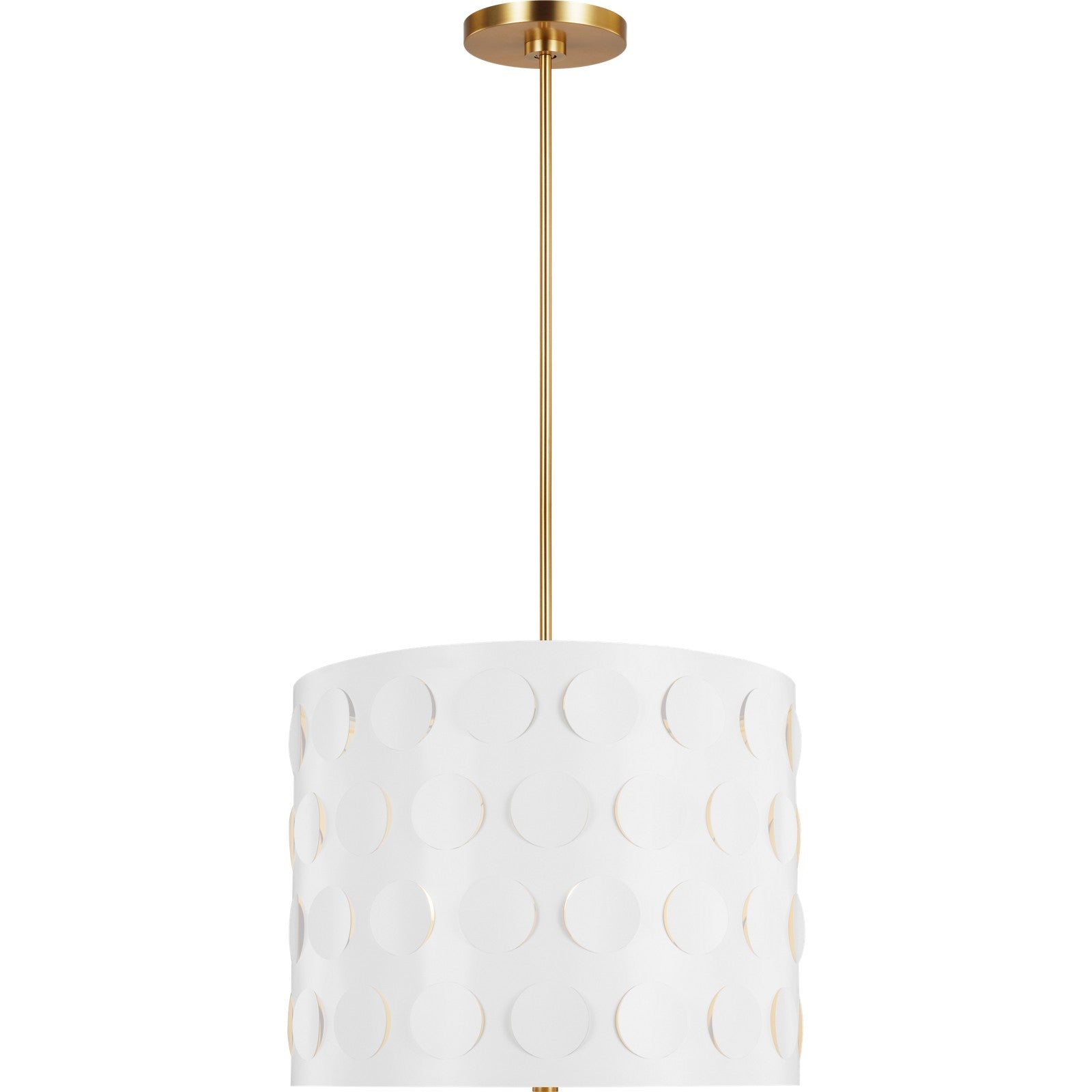 Dottie Large Pendant Burnished Brass - Visual Comfort Ceiling Lights