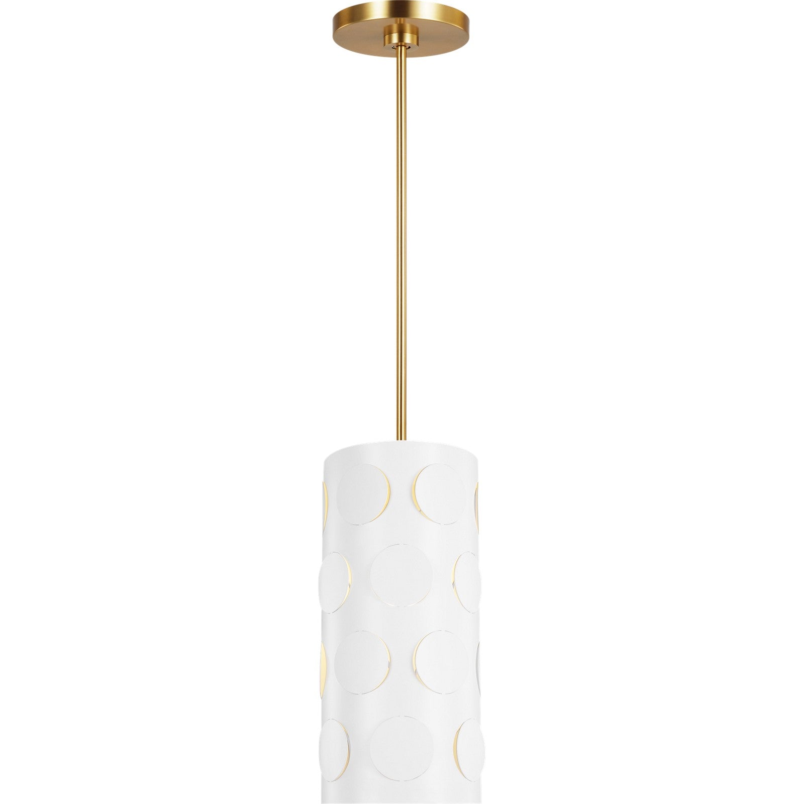 Dottie Small Pendant Burnished Brass - Visual Comfort Ceiling Lights