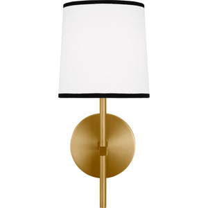 Ellison Medium Single Sconce Burnished Brass - Visual Comfort Wall Lights