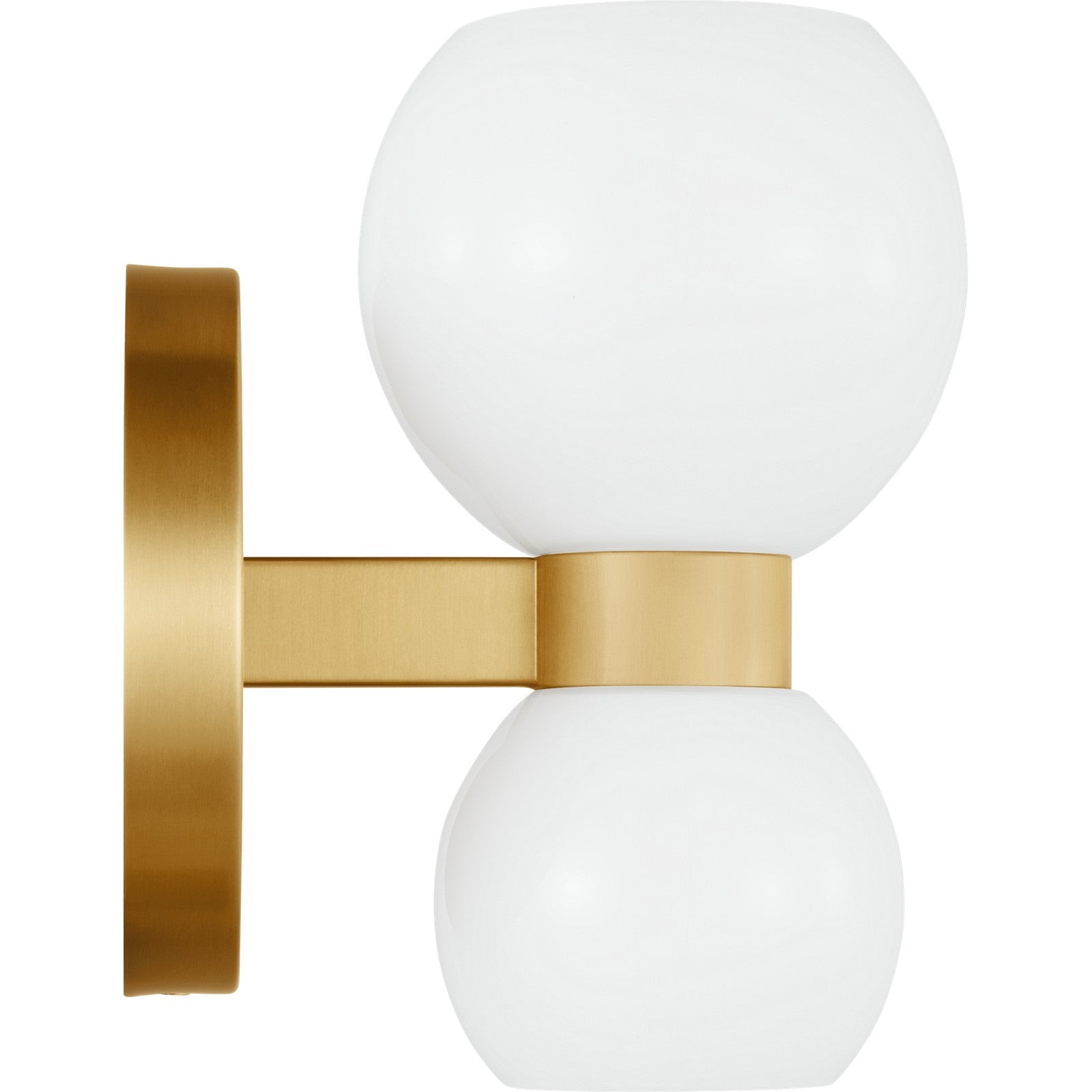 Londyn Single Sconce Polished Nickel - Visual Comfort Wall Lights