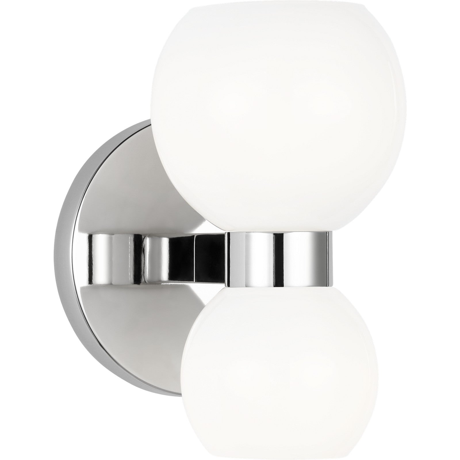 Londyn Single Sconce Polished Nickel - Visual Comfort Wall Lights