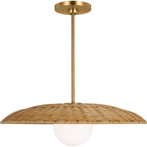 Mari Large Pendant Burnished Brass - Visual Comfort Ceiling Lights