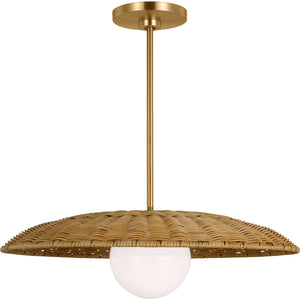 Mari Large Pendant Burnished Brass - Visual Comfort Ceiling Lights