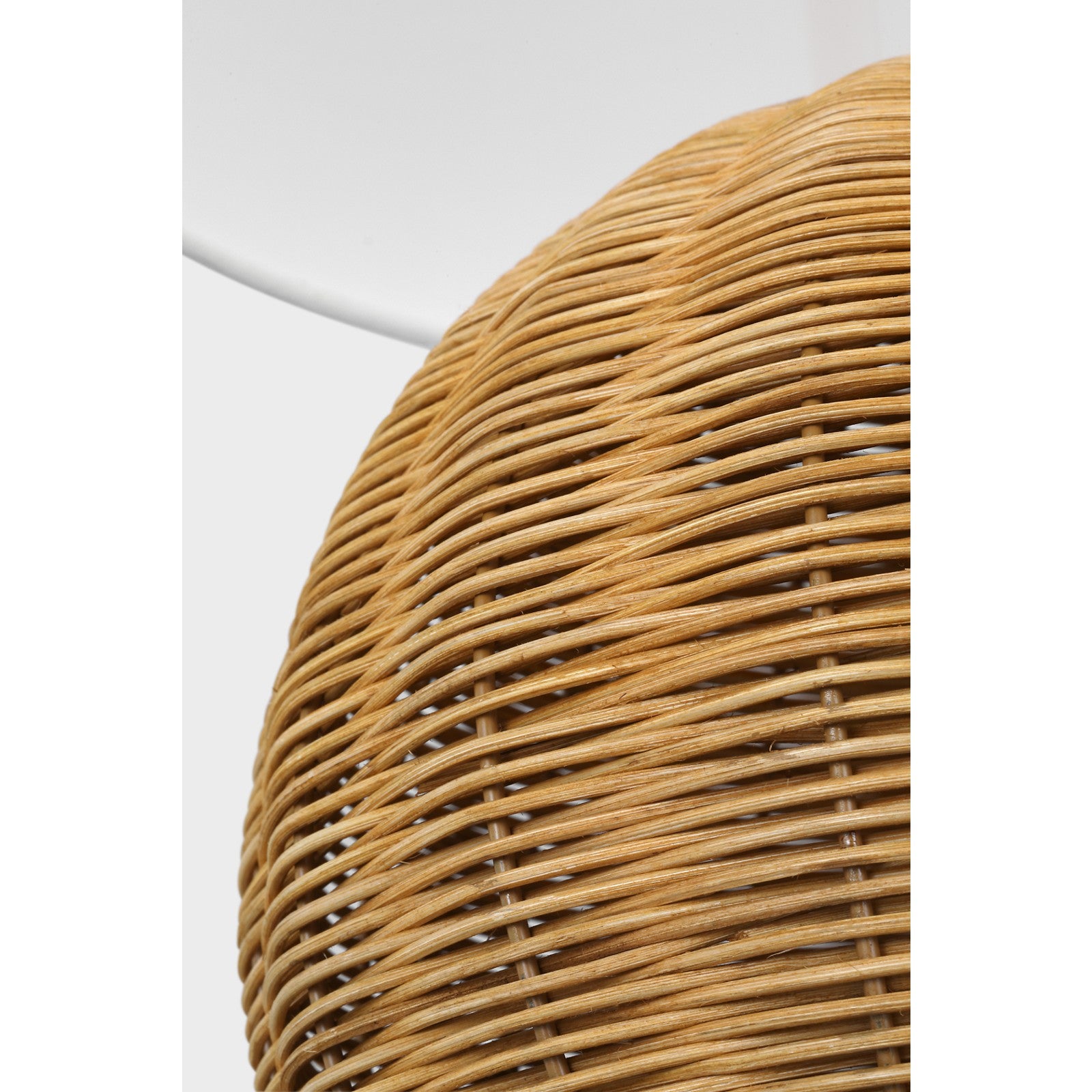 Mari Medium Table Lamp Rattan Bulbs Inc - Visual Comfort Table Lamps