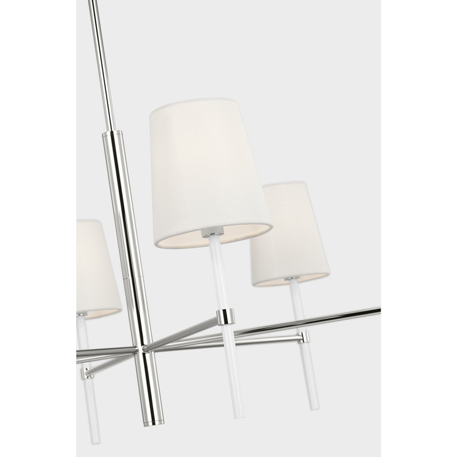 Monroe Medium Chandelier in Burnished Brass - Visual Comfort Ceiling Lights
