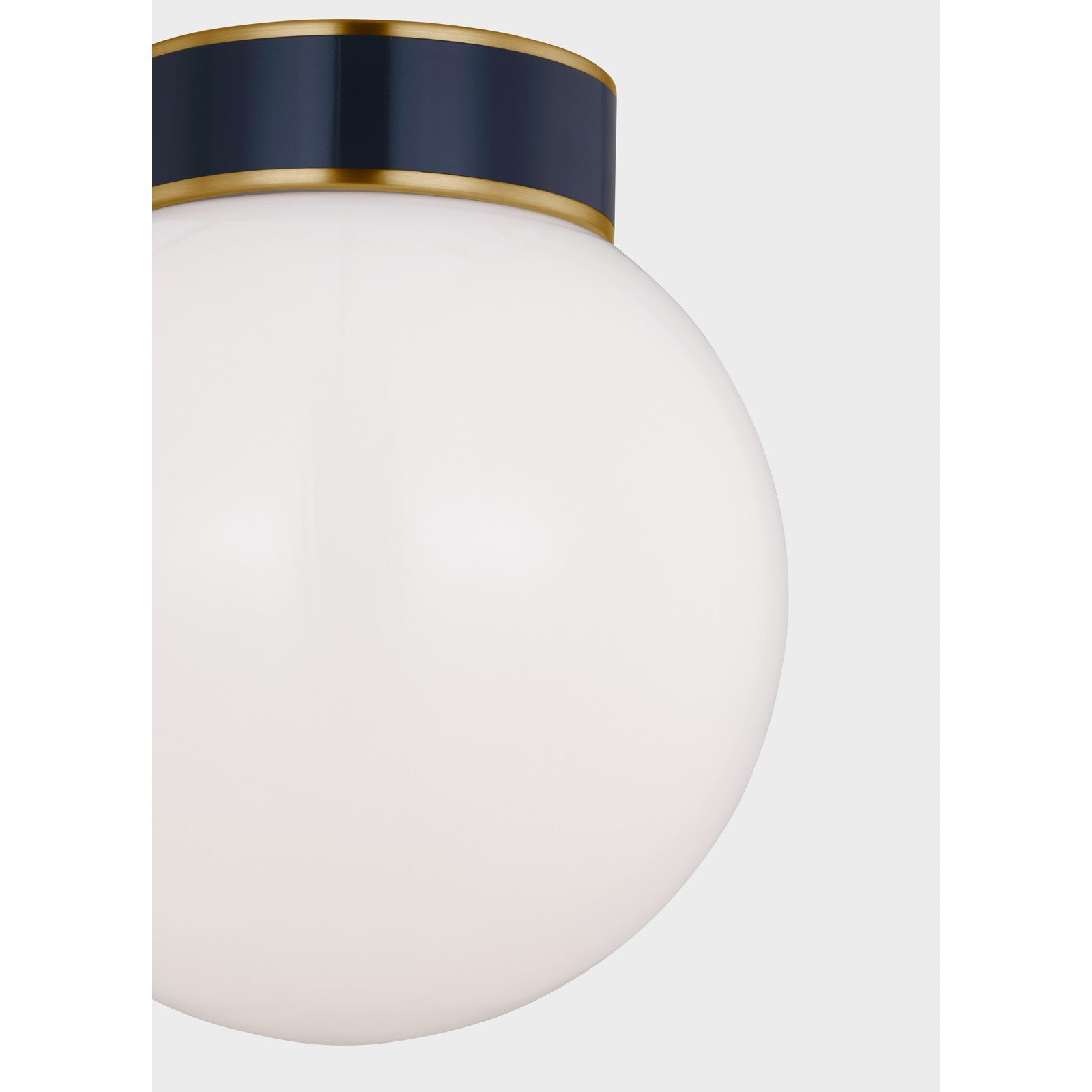 Monroe Small Flush Mount in Burnished Brass - Visual Comfort Ceiling Lights