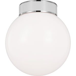 Monroe Small Flush Mount in Burnished Brass - Visual Comfort Ceiling Lights