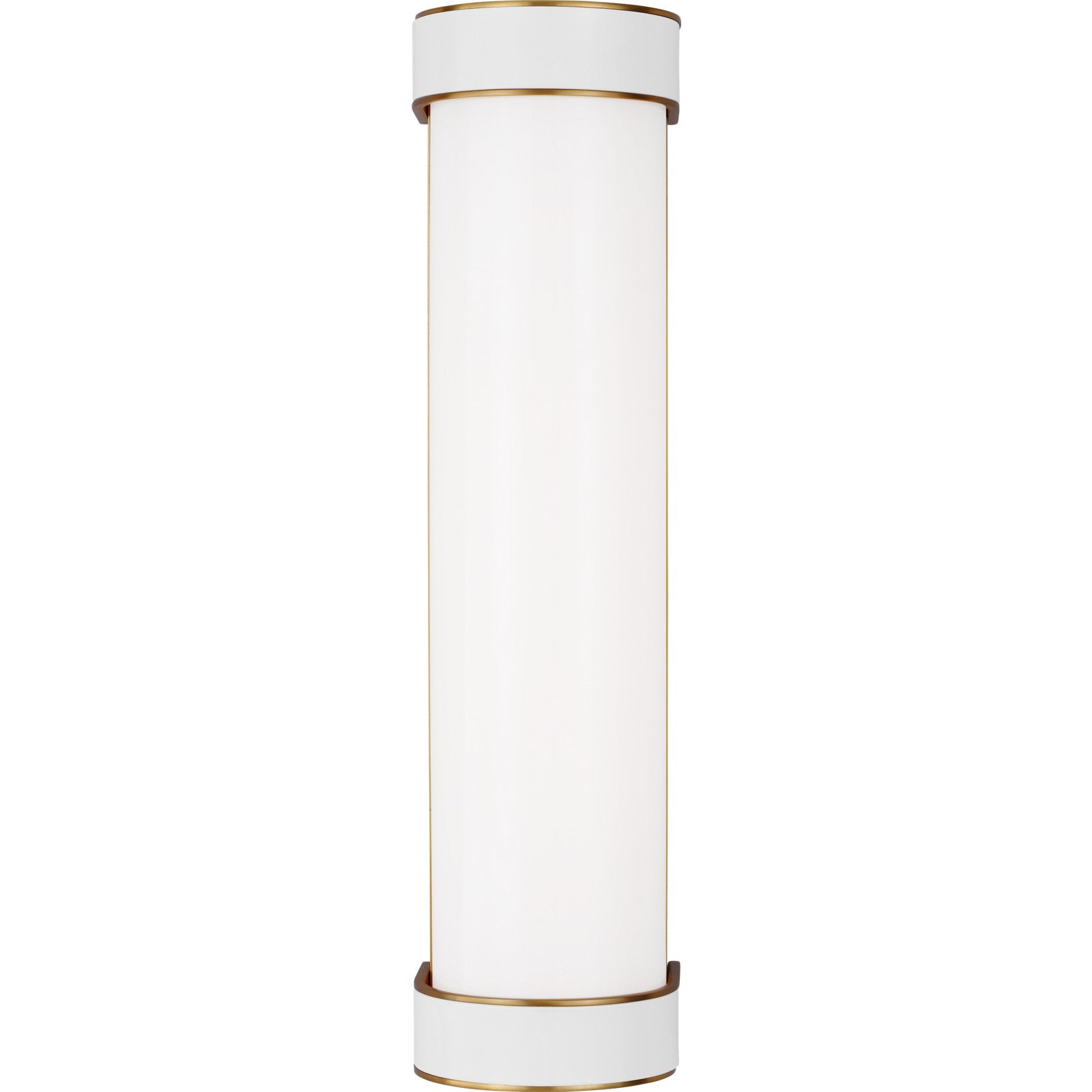 Monroe Medium Bath Sconce in Burnished Brass - Visual Comfort Wall Lights
