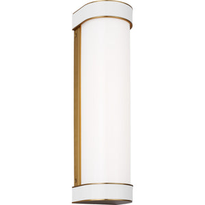 Monroe Medium Bath Sconce in Burnished Brass - Visual Comfort Wall Lights
