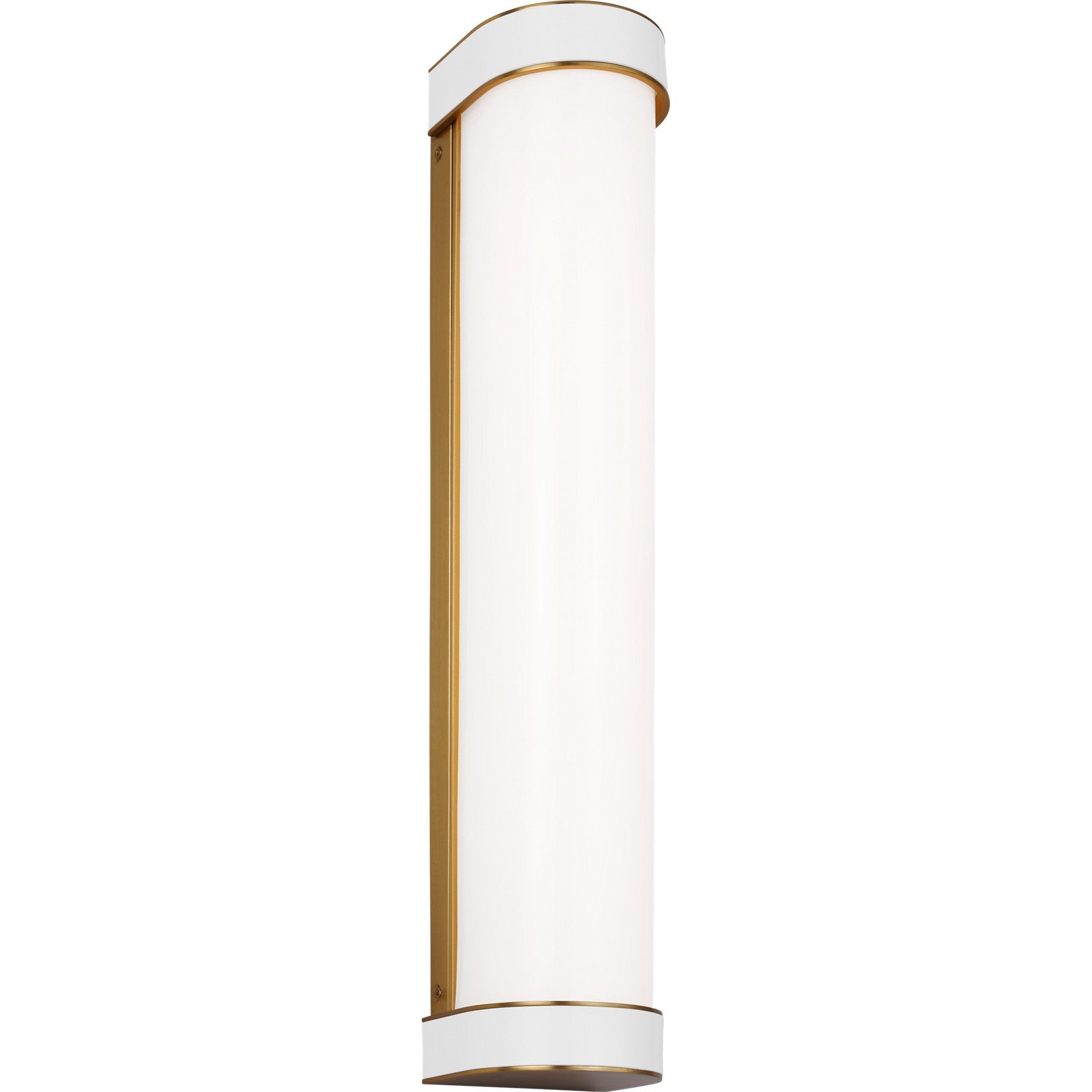 Monroe Large Bath Sconce in Burnished Brass - Visual Comfort Wall Lights