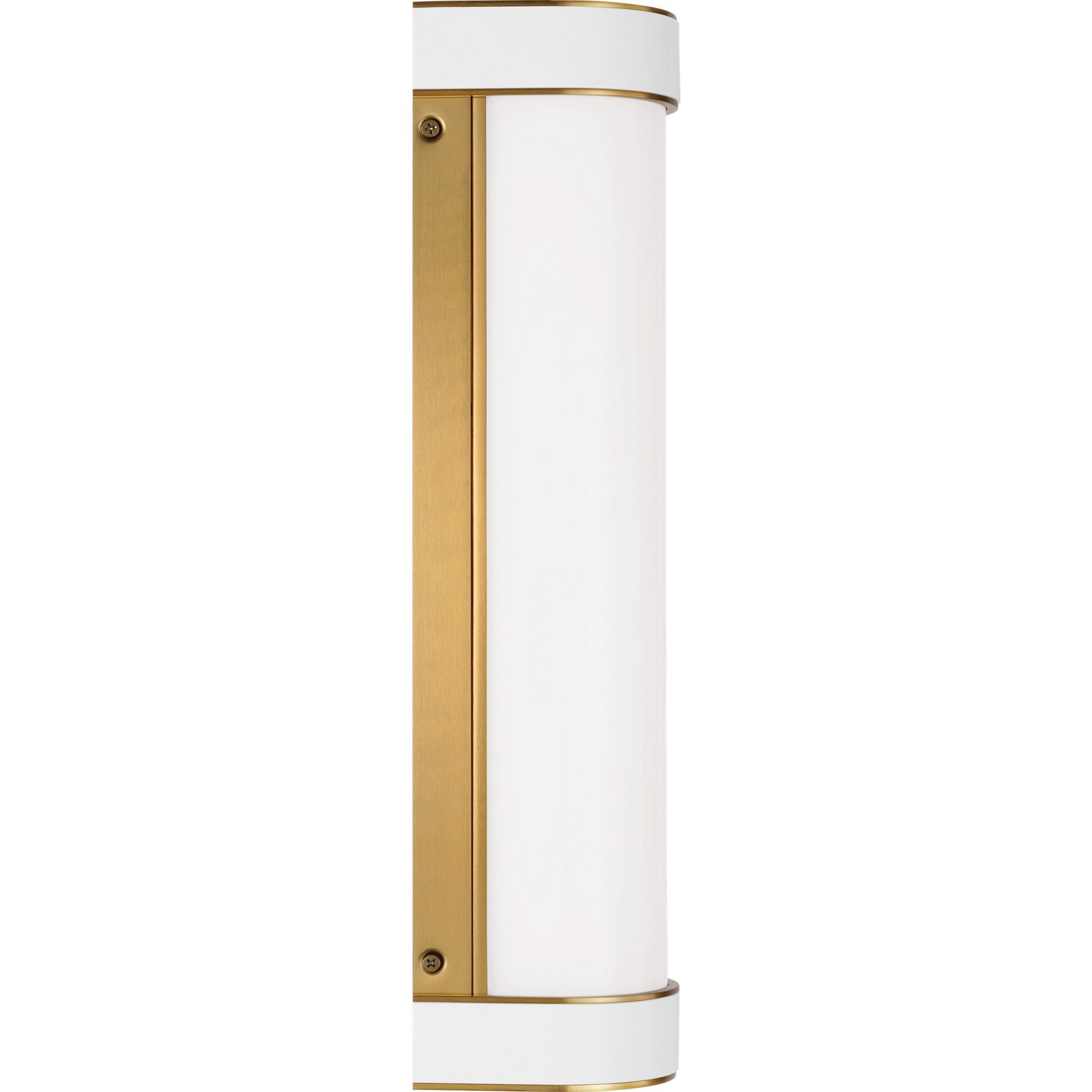 Monroe Medium Bath Sconce in Burnished Brass - Visual Comfort Wall Lights