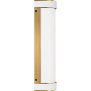 Monroe Medium Bath Sconce in Burnished Brass - Visual Comfort Wall Lights