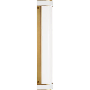 Monroe Large Bath Sconce in Burnished Brass - Visual Comfort Wall Lights