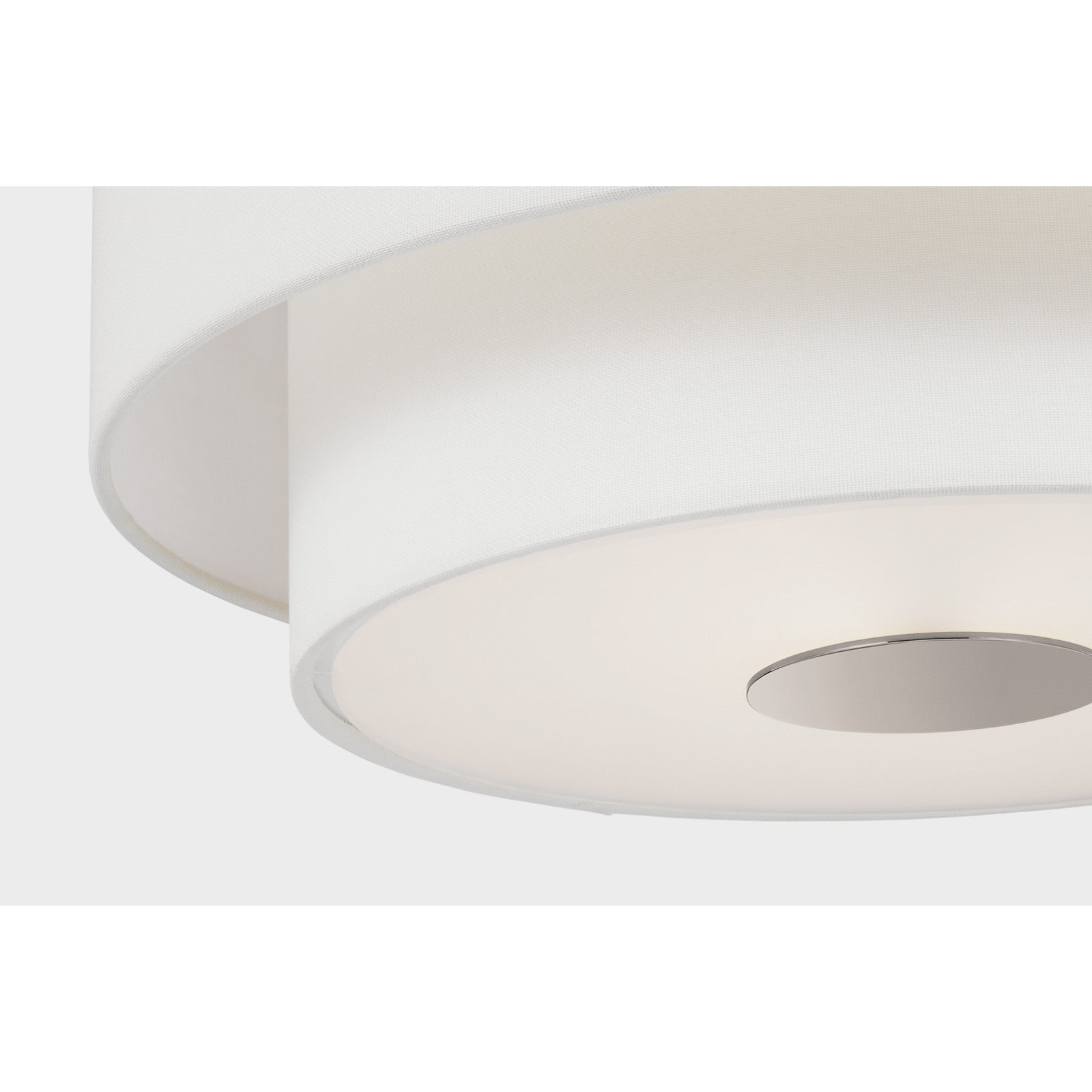 Sawyer Flush Mount Burnished Brass - Visual Comfort Ceiling Lights
