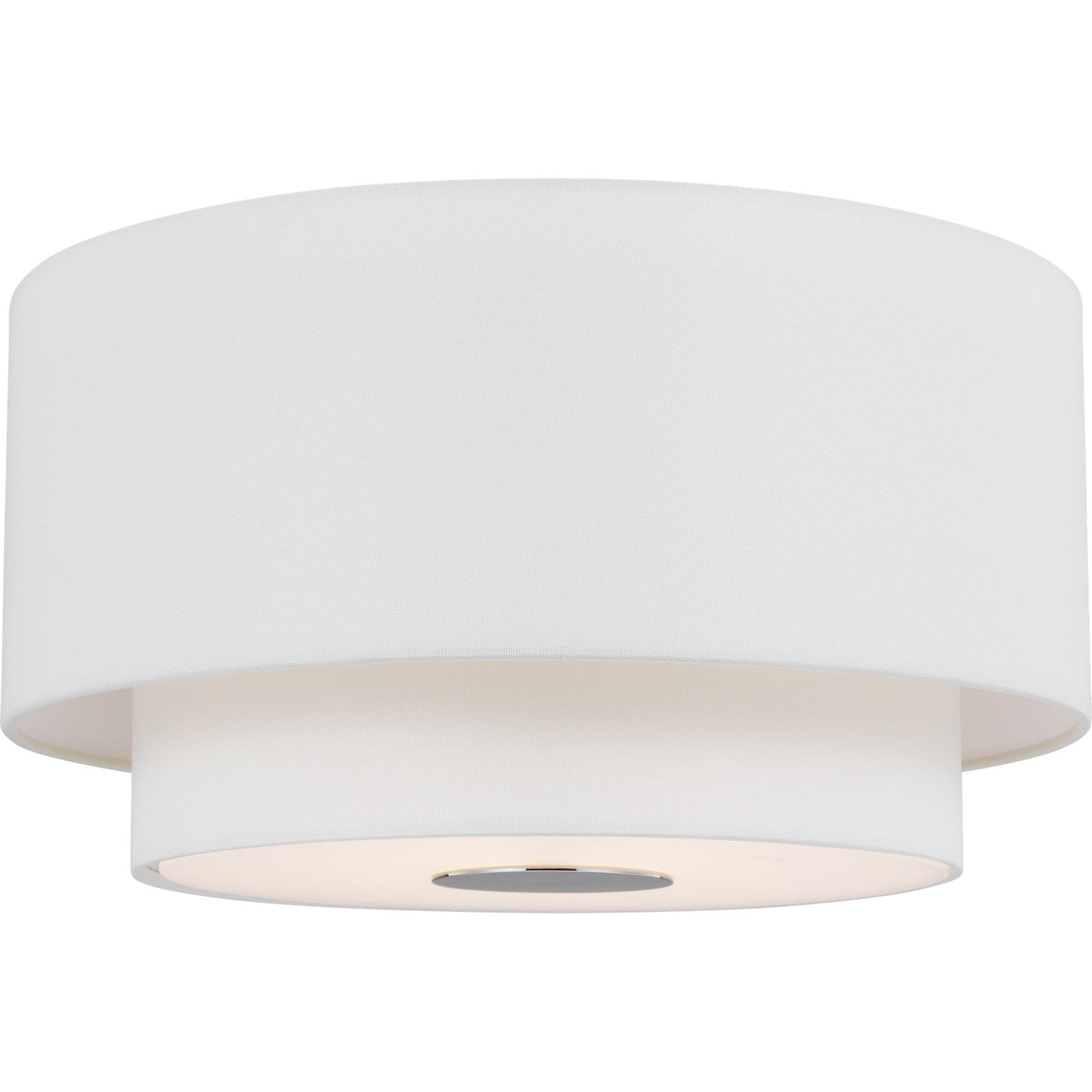 Sawyer Flush Mount Burnished Brass - Visual Comfort Ceiling Lights
