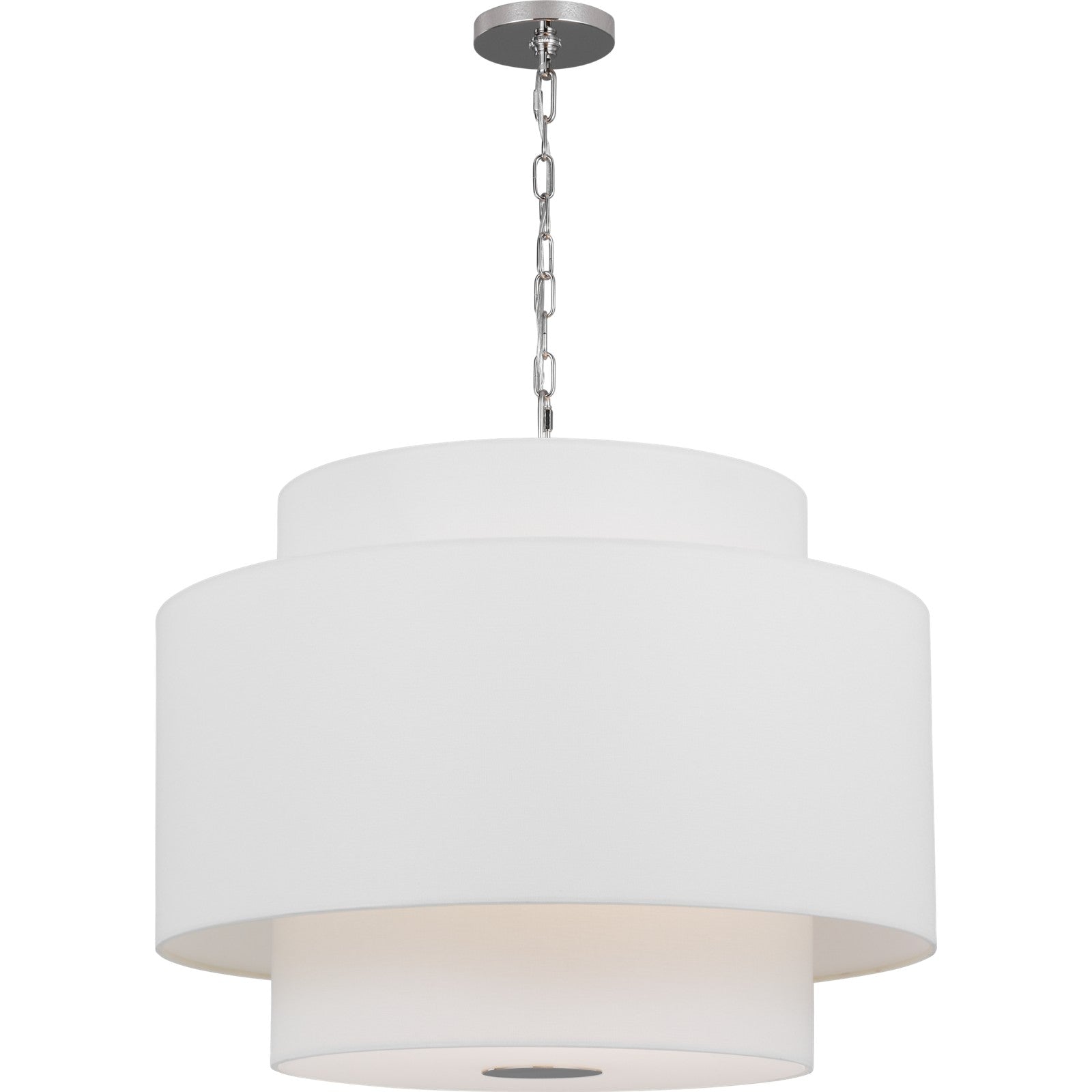 Sawyer Pendant Polished Nickel - Visual Comfort Ceiling Lights