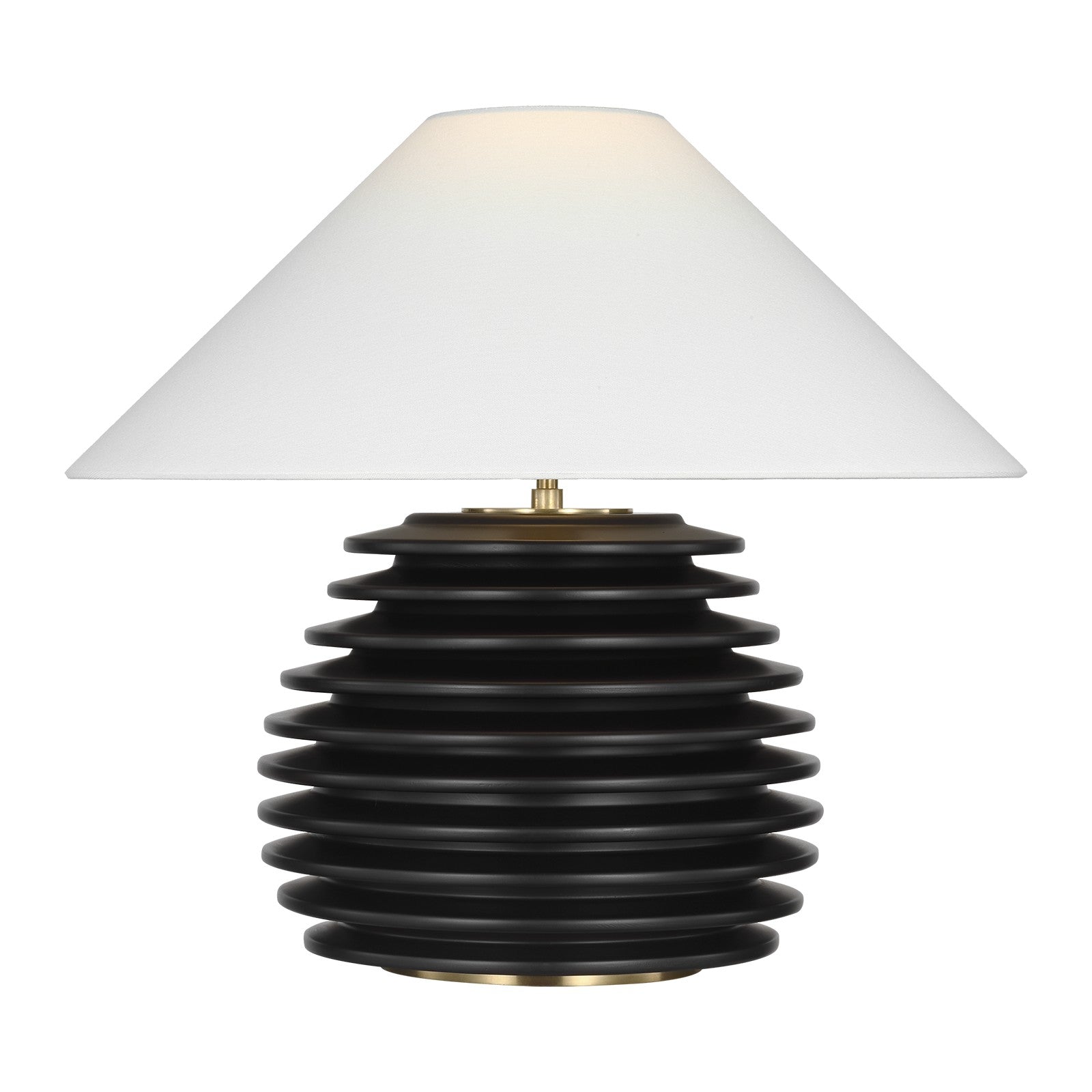 Crenelle 20" Stacked Table Lamp - Kelly Wearstler Table Lamps