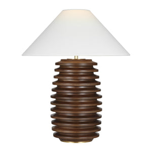 Crenelle 27" Stacked Table Lamp - Kelly Wearstler Table Lamps