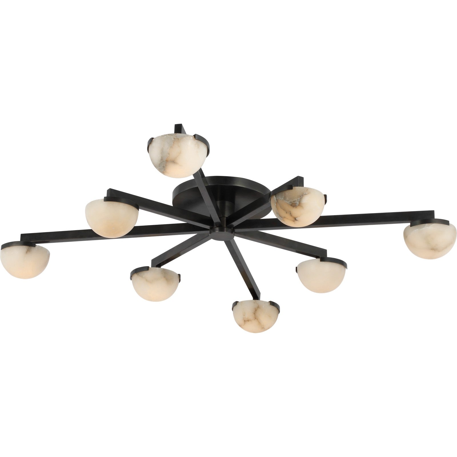 Pedra Large Staggered Arm Flush Mount - Kelly Wearstler Ceiling Lights