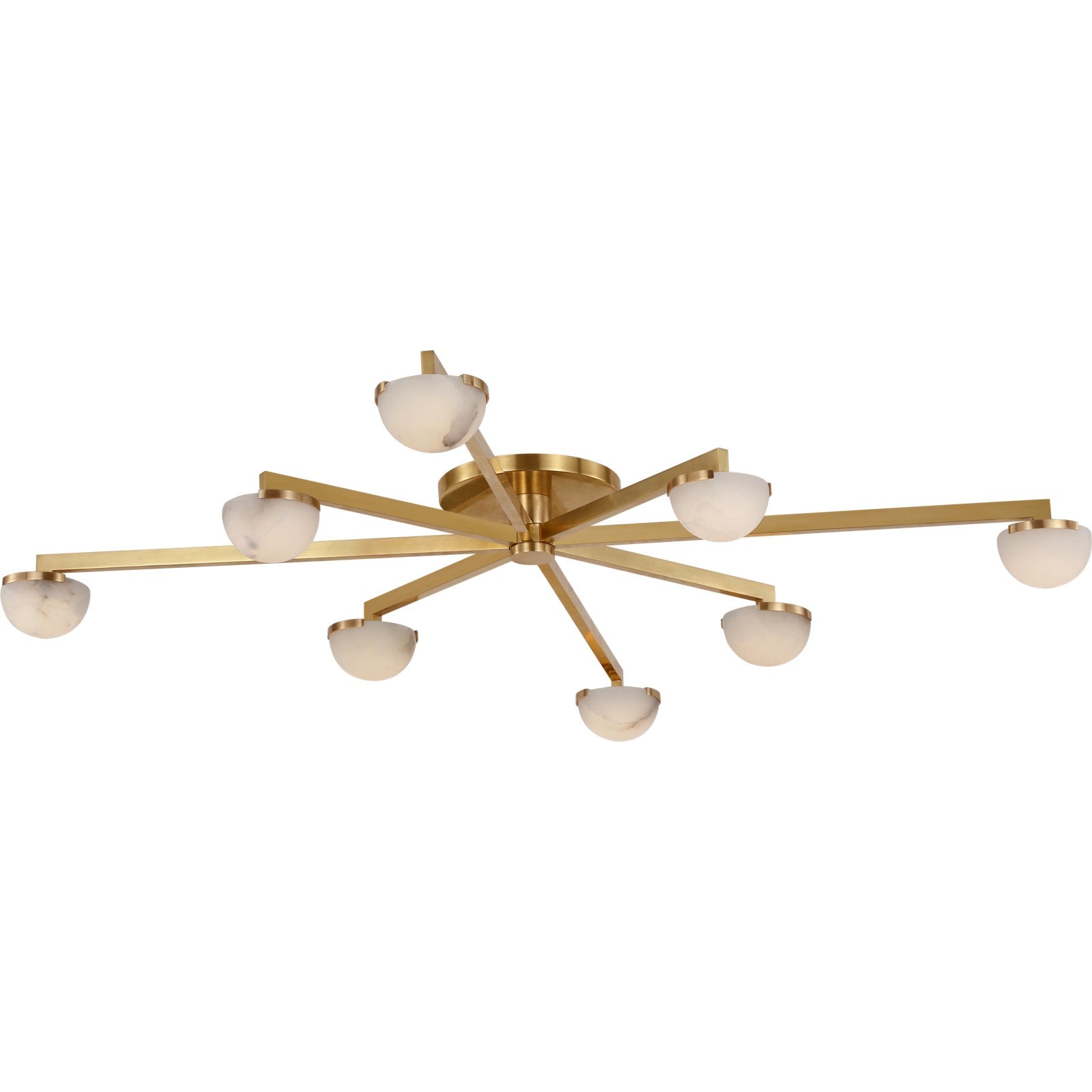 Pedra Extra Large Staggered Arm Flush Mount - Kelly Wearstler Ceiling Lights