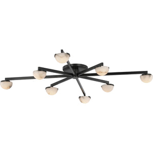 Pedra Extra Large Staggered Arm Flush Mount - Kelly Wearstler Ceiling Lights