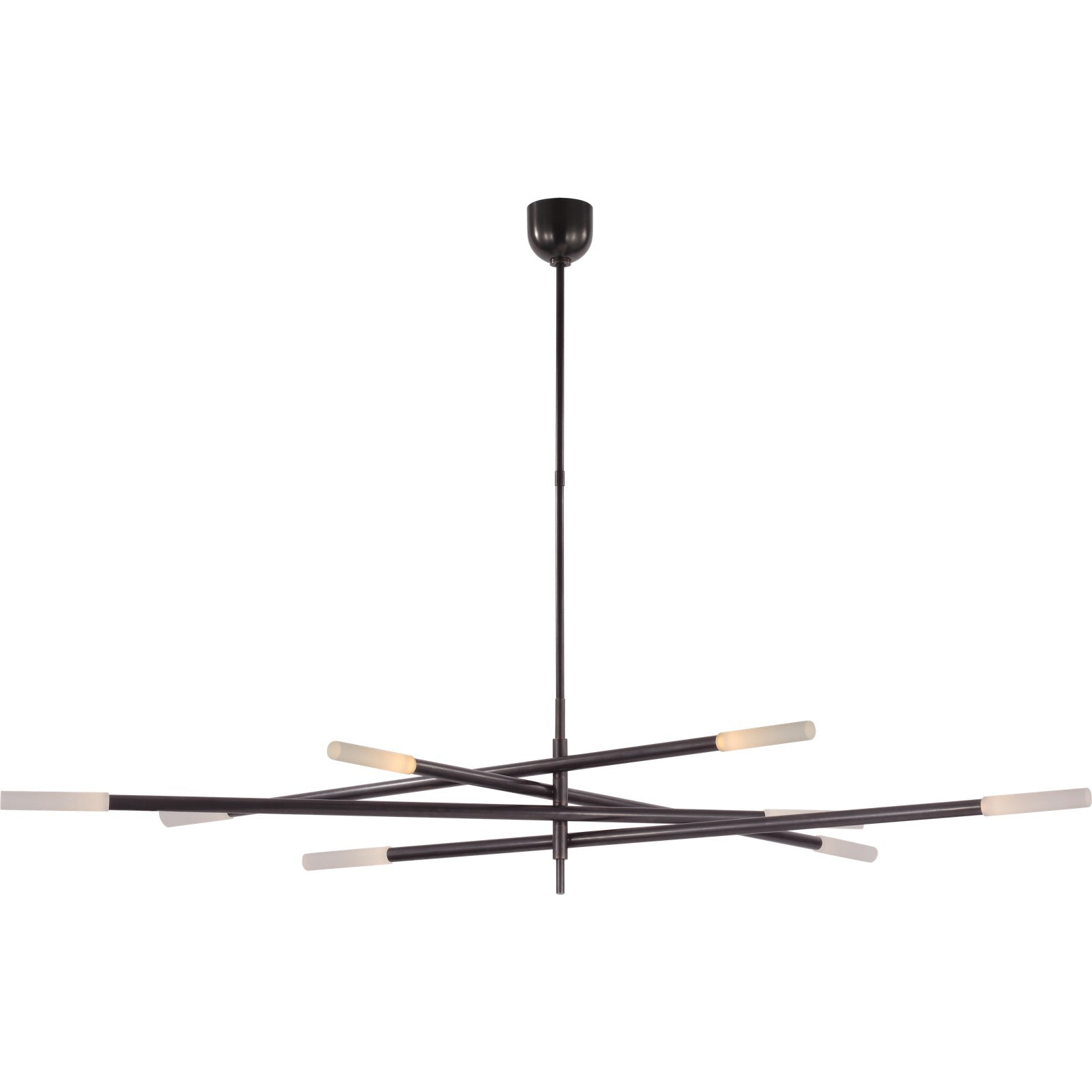 Rousseau Oversized Eight Light Articulating Chandelier - Kelly Wearstler Ceiling Lights