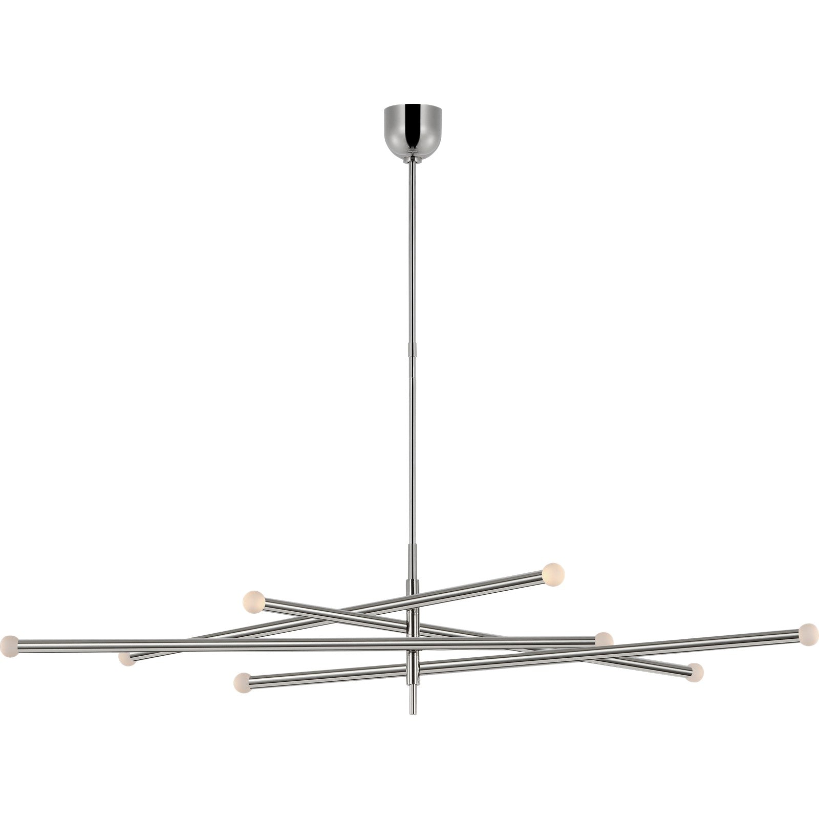 Rousseau Oversized Eight Light Articulating Chandelier - Kelly Wearstler Ceiling Lights