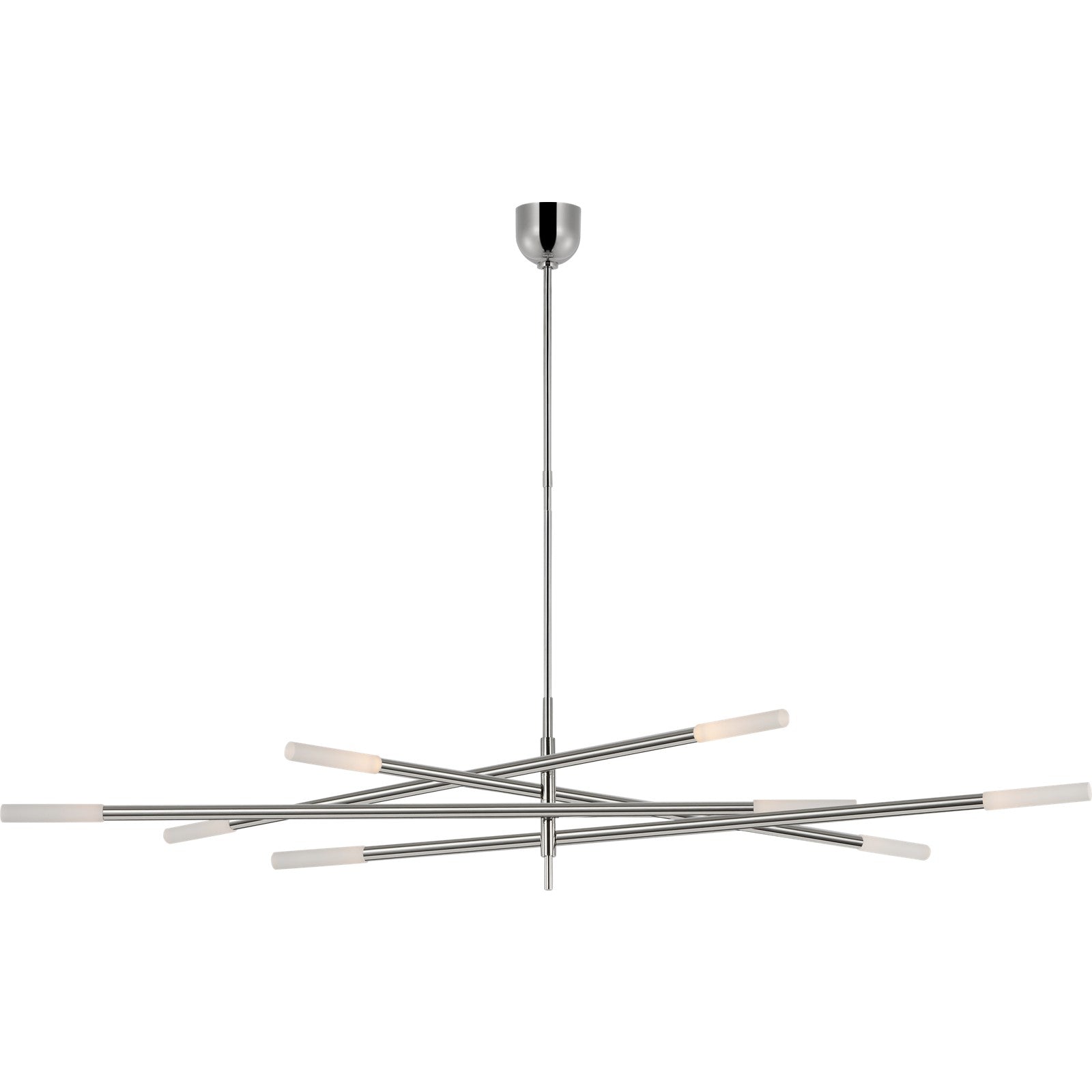 Rousseau Oversized Eight Light Articulating Chandelier - Kelly Wearstler Ceiling Lights