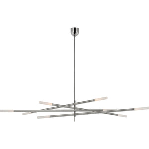 Rousseau Oversized Eight Light Articulating Chandelier - Kelly Wearstler Ceiling Lights