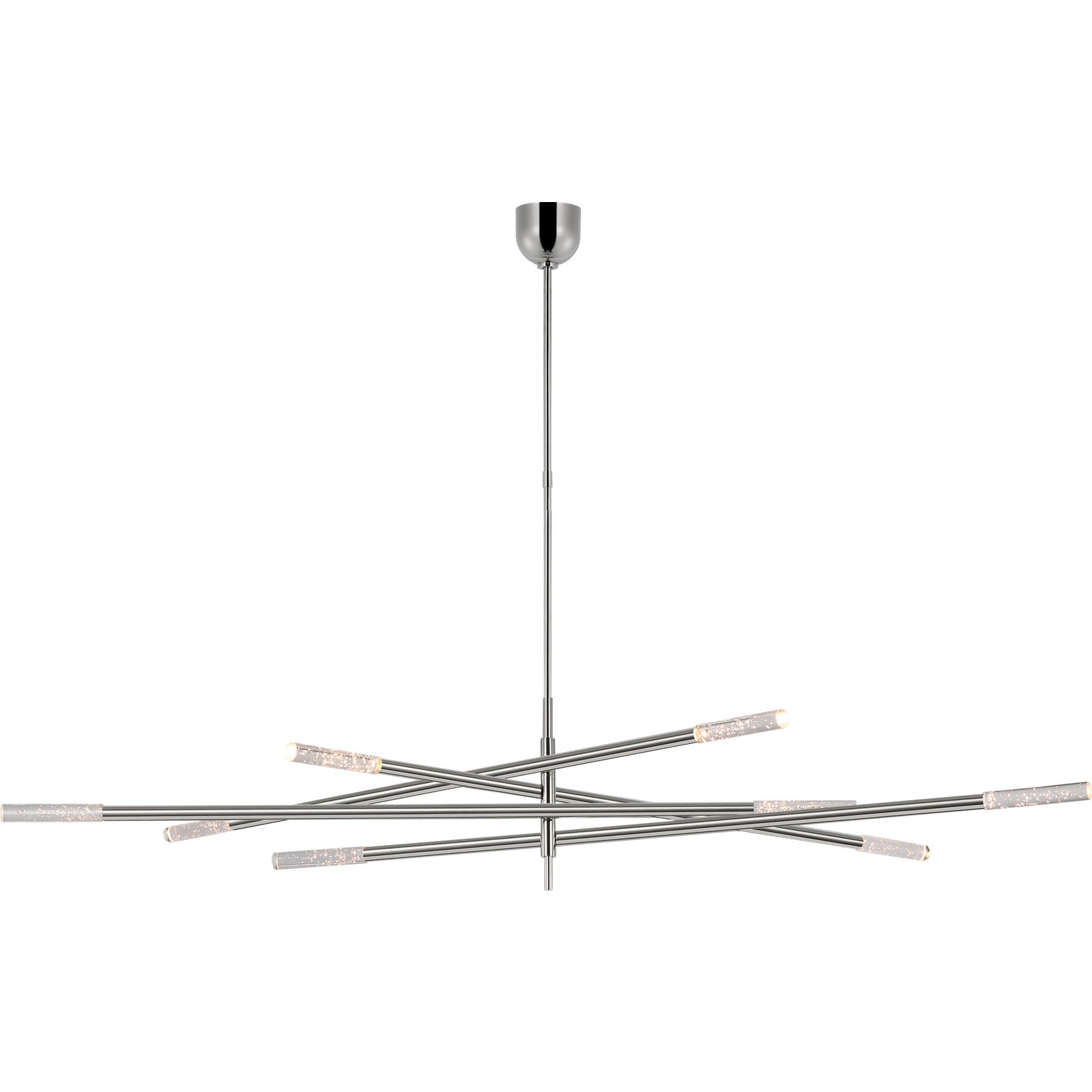 Rousseau Oversized Eight Light Articulating Chandelier - Kelly Wearstler Ceiling Lights