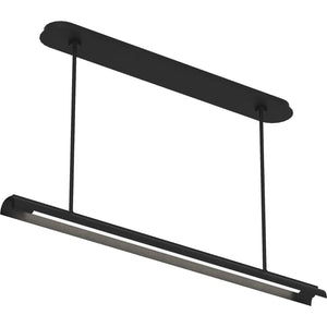Carson One Light Linear Chandelier Burnished Brass - Kelly Wearstler Ceiling Lights