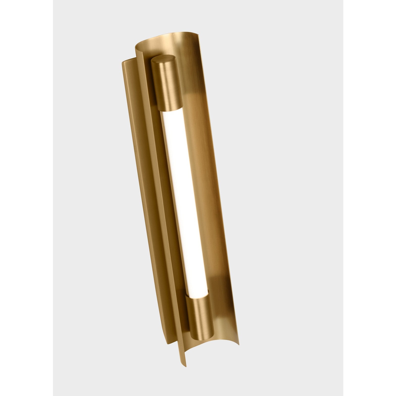 Carson Small Vanity Burnished Brass Bulbs Inc - Kelly Wearstler Wall Lights