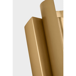 Carson Grande Vanity Burnished Brass Bulbs Inc - Kelly Wearstler Wall Lights