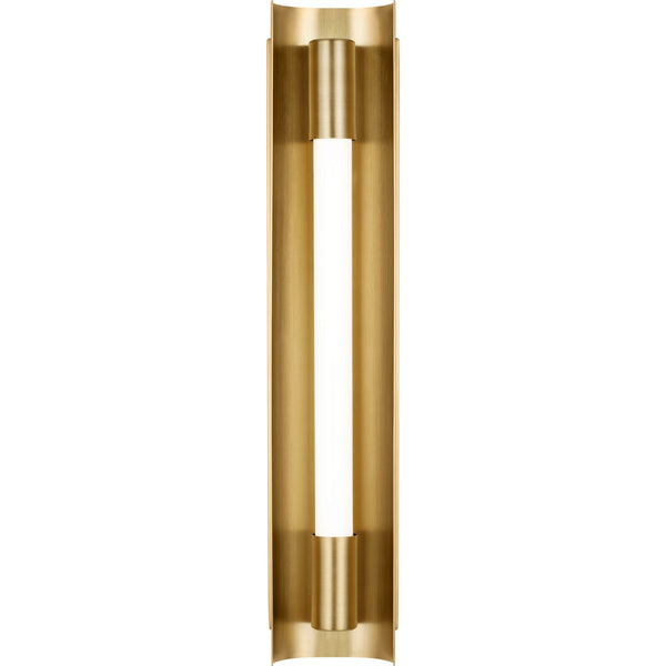Carson Small Vanity Burnished Brass Bulbs Inc - Kelly Wearstler Wall Lights