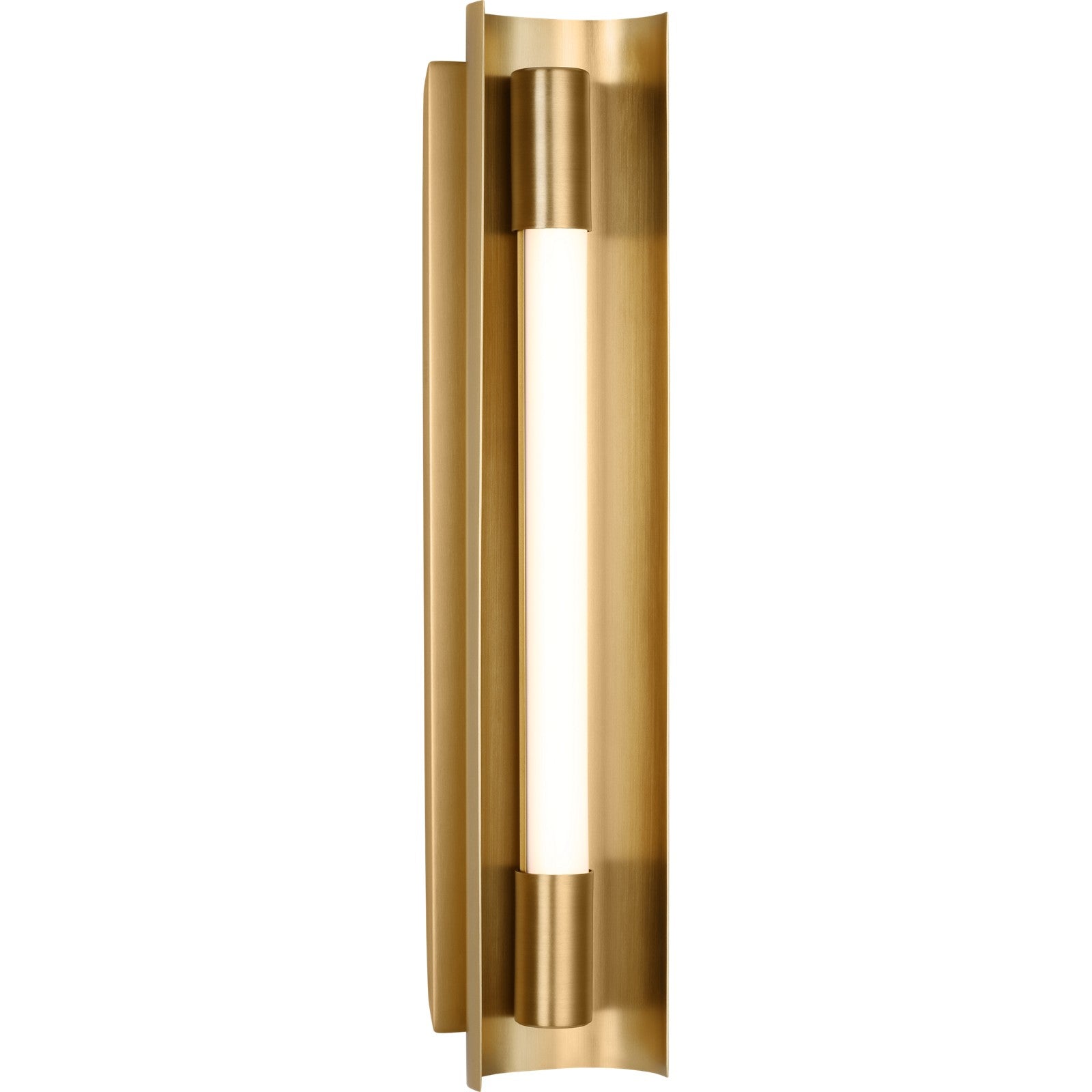 Carson Small Vanity Burnished Brass Bulbs Inc - Kelly Wearstler Wall Lights