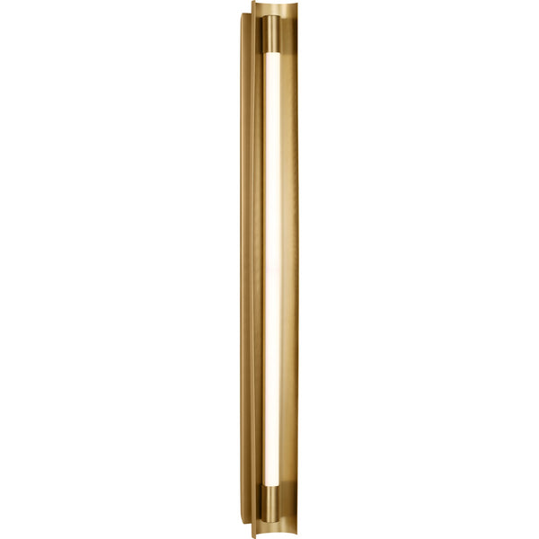 Carson Grande Vanity Burnished Brass Bulbs Inc - Kelly Wearstler Wall Lights
