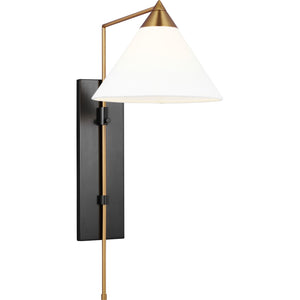 Franklin Wall Sconce Burnished Brass - Kelly Wearstler Wall Lights