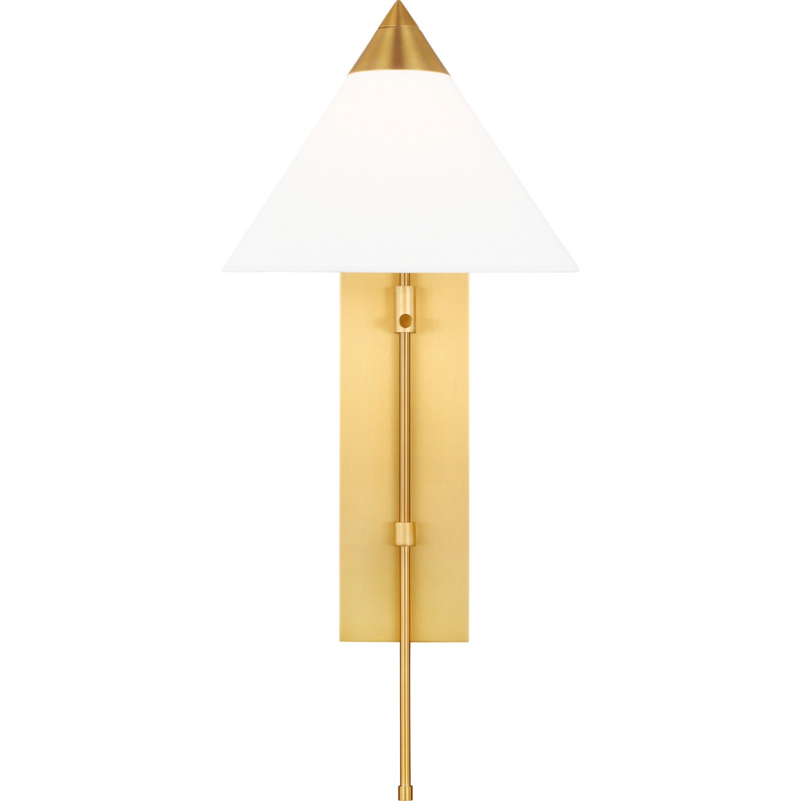 Franklin Wall Sconce Burnished Brass - Kelly Wearstler Wall Lights