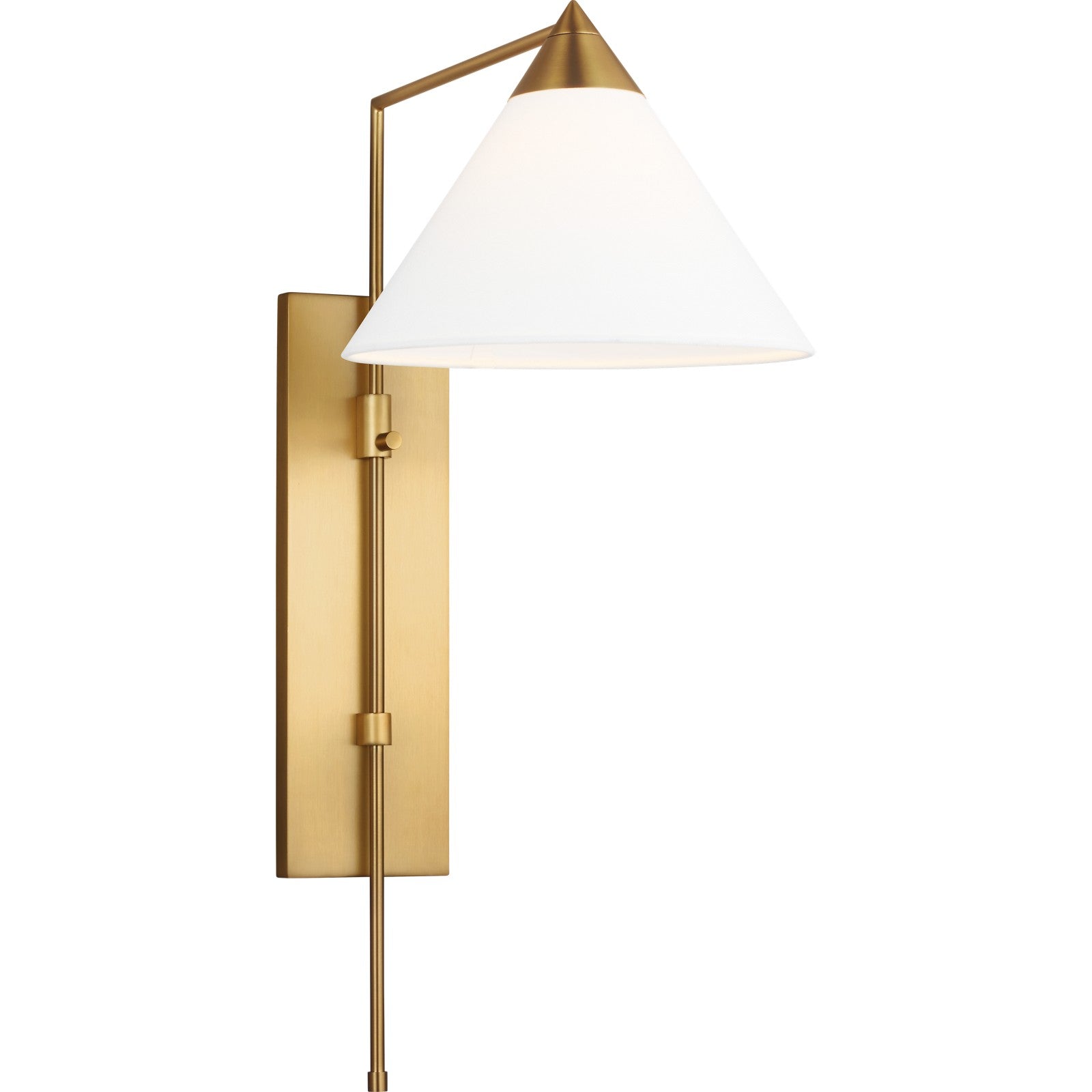 Franklin Wall Sconce Burnished Brass - Kelly Wearstler Wall Lights